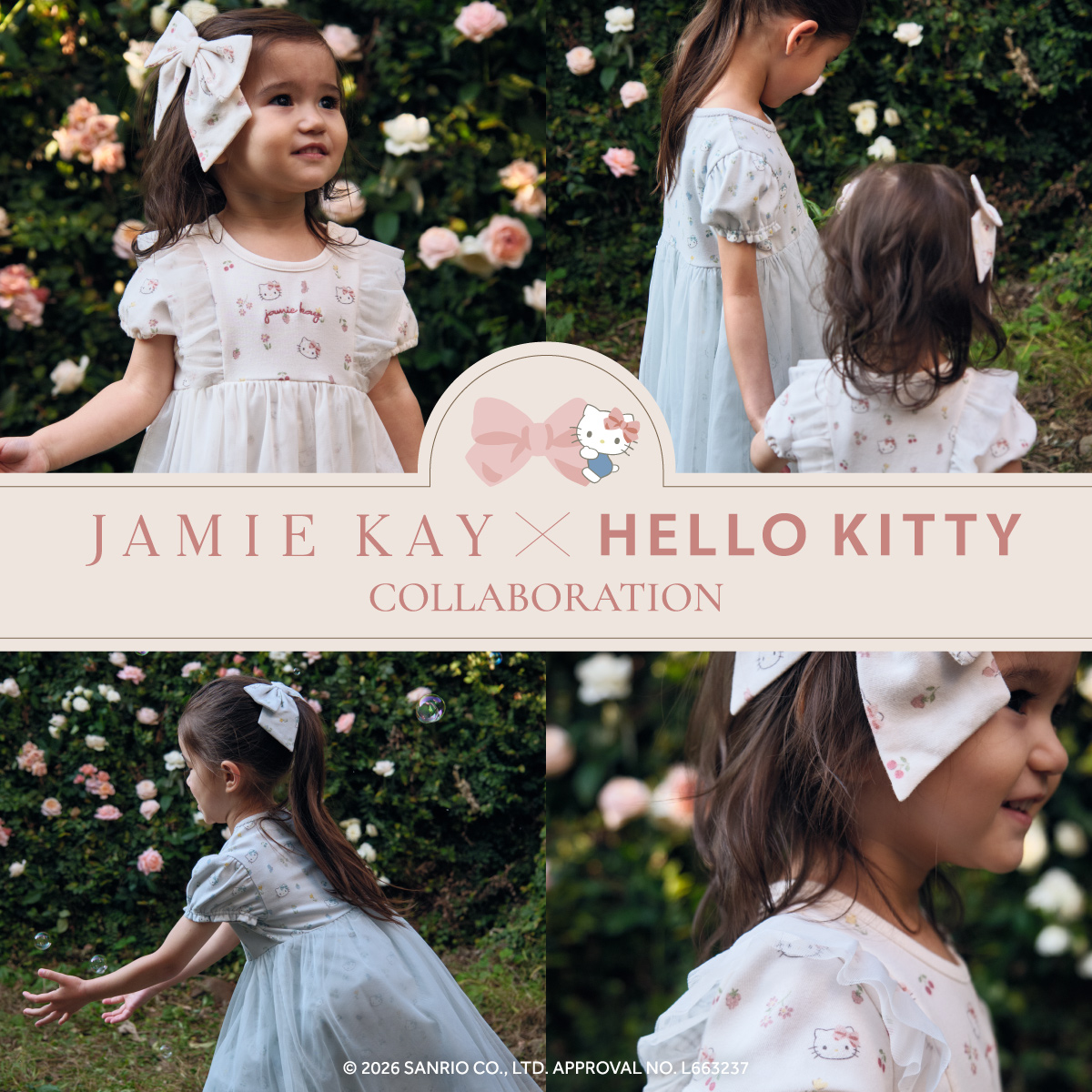 JAMIE KAY X HELLO KITTY COLLABORATION