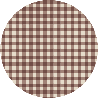 3. Cinnamon Gingham